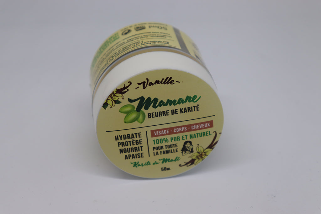 BEURRE DE KARITE PARFUM NATUREL VANILLE 50G