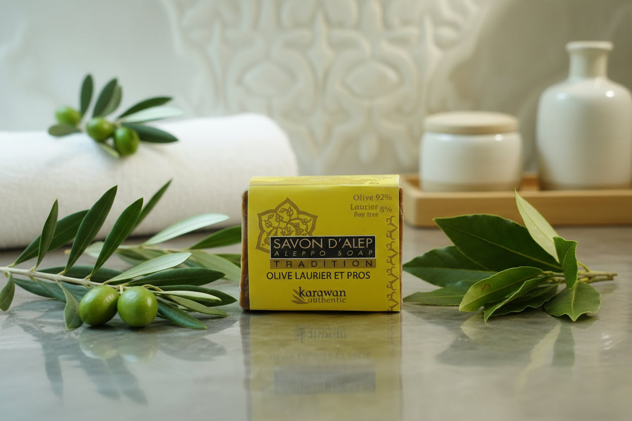 SAVON ALEP 8% BAIE DE LAURIER