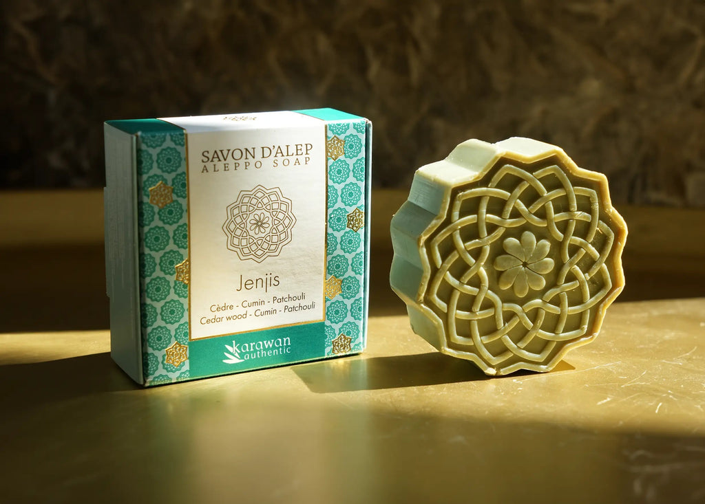 Savon d'Alep parfumé Jenjis