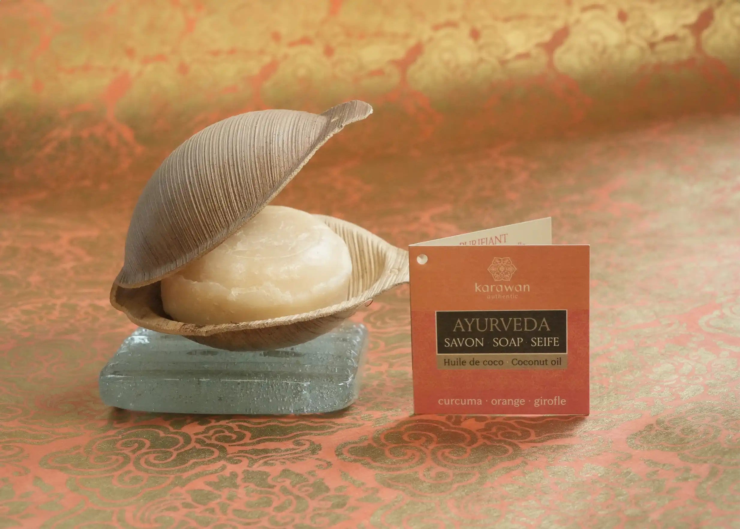 SAVON AYURVEDIQUE AU CURCUMA