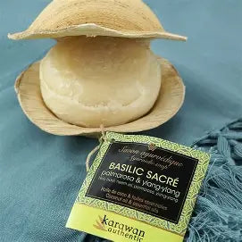 SAVON AYURVEDIQUE AU BASILIC SACRE